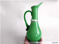 پارچ بسیار زیبای دو پوست دست ساز قدیمی