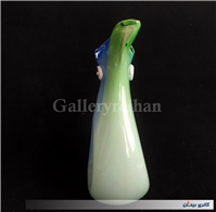 پارچ چندرنگ کمیاب دوپوست دستساز قدیمی 