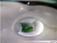 پارچ چندرنگ کمیاب دوپوست دستساز قدیمی 