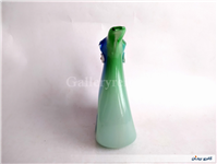 پارچ چندرنگ کمیاب دوپوست دستساز قدیمی 