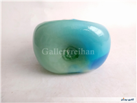 پارچ چندرنگ کمیاب دوپوست دستساز قدیمی 