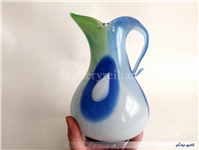 پارچ چندرنگ زیبا دست ساز قدیمی و خاص