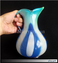 پارچ چندرنگ زیبا دست ساز قدیمی و خاص