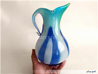 پارچ چندرنگ زیبا دست ساز قدیمی و خاص