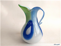 پارچ چندرنگ زیبا دست ساز قدیمی و خاص