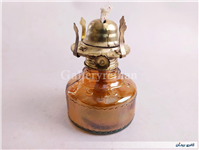 چراغ نفتی آجری رنگ زیبا قابل استفاده 