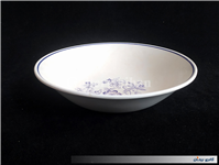 کاسه ملامین قدیمی طرح گل 24CM 