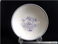 کاسه ملامین قدیمی طرح گل 24CM 