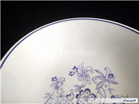 کاسه ملامین قدیمی طرح گل 24CM 