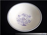 کاسه ملامین قدیمی طرح گل 24CM 