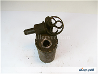 قفل دستساز بزرگ کمیاب فولادی قاجاری 