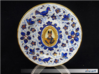 دیوارکوب قلم آبی جدید نقاشی کار دست 18CM 