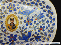 دیوارکوب قلم آبی جدید نقاشی کار دست بزرگ