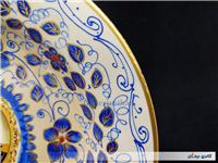 دیوارکوب قلم آبی جدید نقاشی کار دست 23CM