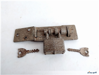 قفل چفتی بسیار کمیاب ساخت کشور آمریکا