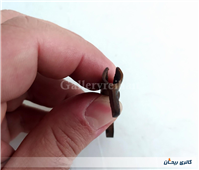 کلید فولادی بسیار قدیمی دستساز شیاردار