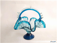 آجیل خوری شیشه ای دست ساز قدیمی