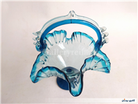 آجیل خوری شیشه ای دست ساز قدیمی