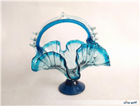 آجیل خوری شیشه ای دست ساز قدیمی