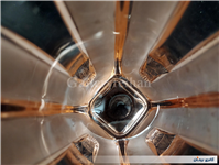 گلدان صورتی بسیار خاص و ضخیم چک 