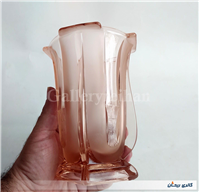 گلدان صورتی بسیار خاص و ضخیم چک 