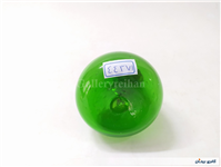 گلابی شیشه ای دست ساز قدیمی خوشرنگ 