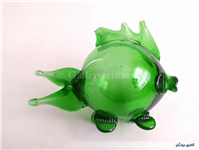 ماهی کمیاب دستساز بسیار زیبا و سبز رنگ 