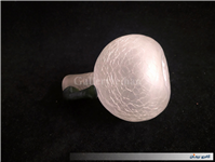 بطری کوچک 2دسته سبز طرح ترک یا آبگز دستساز 