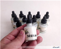 1عدد رنگ اکولین سفید مارک سیرنگ 30ml 