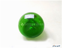 گلابی شیشه ای دست ساز قدیمی خوشرنگ 