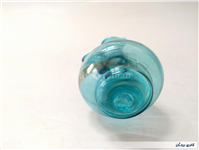 ظرف آبلیموخوری دست ساز شیشه ای آبی 