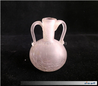 بطری کوچک 2 دسته طرح ترک یا آبگز دستساز 