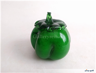 فلفل دلمه شیشه ای دست ساز قدیمی کمیاب 