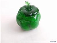 فلفل دلمه شیشه ای دست ساز قدیمی کمیاب 