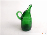 آبلیموخوری کاملا دستساز شیشه ای سبز رنگ 