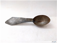 ملاقه دوغ خوری مسی چکشی قدیمی دستساز 