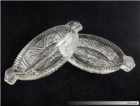 2عدد اردوخوری قدیمی بلور احتملا آمریکایی 