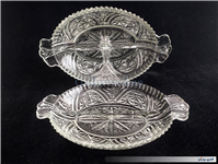 2عدد اردوخوری قدیمی بلور احتملا آمریکایی 