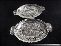 2عدد اردوخوری قدیمی بلور احتملا آمریکایی 