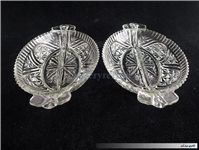 2عدد اردوخوری قدیمی بلور احتملا آمریکایی 