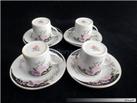 4عدد فنجان نعلبکی قهوه خوری قدیمی 