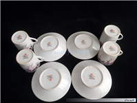 4عدد فنجان نعلبکی قهوه خوری قدیمی 