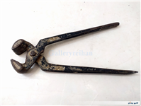 گاز انبر قدیمی شرکتی همراه با میخ کش 