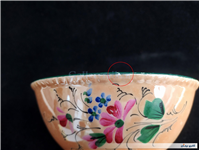 کاسه طلایی کوزنیسوف نقاشی دست قدیمی 