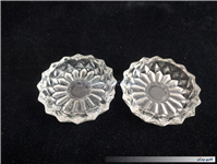 2عدد زیر سیگاری کوچک بلوری قدیمی 