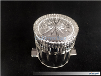 یخدان کریستال فرانسه حک شده در زیر ظرف 