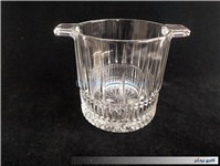 یخدان کریستال فرانسه حک شده در زیر ظرف 