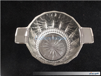 یخدان کریستال فرانسه حک شده در زیر ظرف 