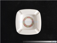 زیرسیگاری ملامین قدیمی طرح گل 