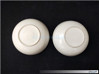 یک جفت کاسه ملامین طرح گل قدیمی 